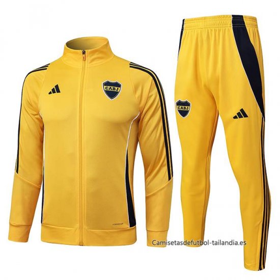 Chandal de Chaqueta del Boca Juniors 2025-2026 Amarillo - Haga un click en la imagen para cerrar