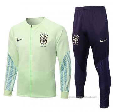 Chandal de Chaqueta del Brasil 2022-2023 Verde Chandal de Chaqueta del Brasil 2022-2023 Verde