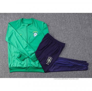 Chandal de Chaqueta del Brasil 2023-2024 Verde