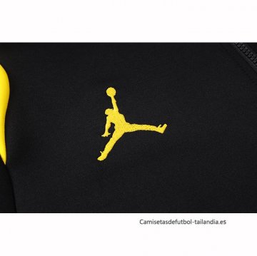 Chandal de Chaqueta del Brasil 2026-2027 Negro Amarillo