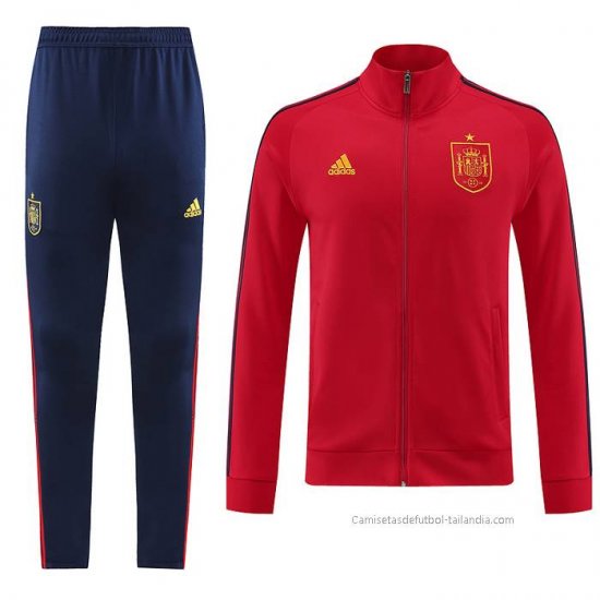 Chandal de Chaqueta del Espana 2022-2023 Rojo - Haga un click en la imagen para cerrar