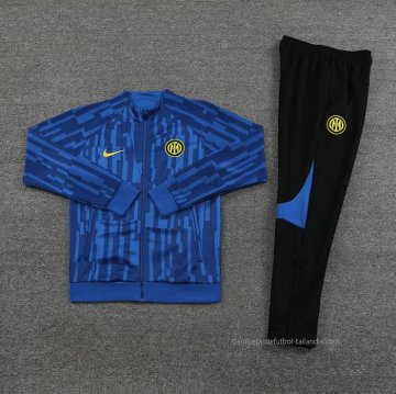 Chandal de Chaqueta del Inter Milan 2023-2024 Azul