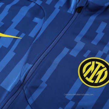 Chandal de Chaqueta del Inter Milan 2023-2024 Azul