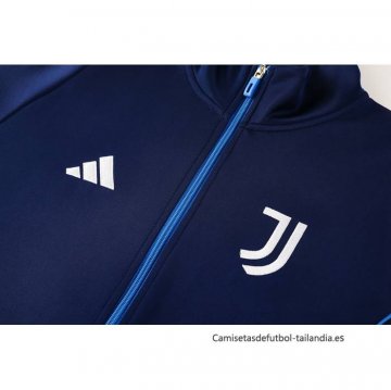 Chandal de Chaqueta del Juventus 2024-2025 Azul