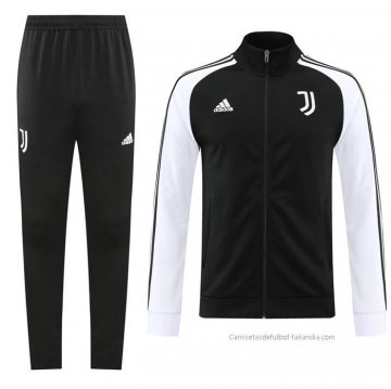 Chandal de Chaqueta del Juventus 2022-2023 Negro y Blanco Chandal de Chaqueta del Juventus 2022-2023 Negro y Blanco