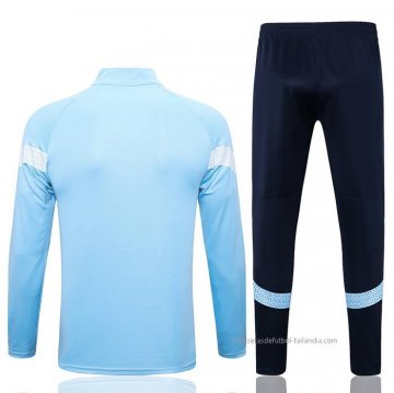 Chandal de Chaqueta del Manchester City 2022-2023 Azul Claro