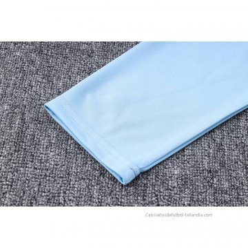 Chandal de Chaqueta del Manchester City 2022-2023 Azul Claro