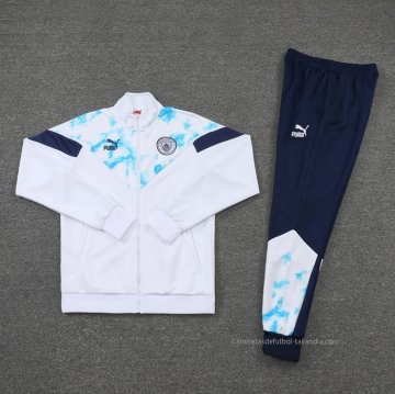 Chandal de Chaqueta del Manchester City 2022-2023 Blanco