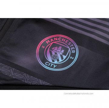 Chandal de Chaqueta del Manchester City 2022-2023 Negro