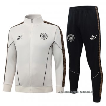 Chandal de Chaqueta del Manchester City 2026-2027 Crema Chandal de Chaqueta del Manchester City 2026-2027 Crema