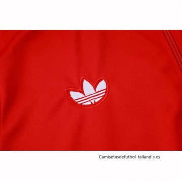Chandal de Chaqueta del Manchester United Nino 2025-2026 Rojo
