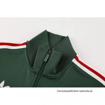 Chandal de Chaqueta del Mexico 2024-2025 Verde