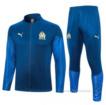 Chandal de Chaqueta del Olympique Marsella 2023-2024 Azul Oscuro Chandal de Chaqueta del Olympique Marsella 2023-2024 Azul Oscuro