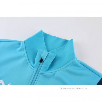 Chandal de Chaqueta del Olympique Marsella Nino 2023-2024 Azul