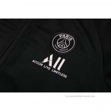 Chandal de Chaqueta del Paris Saint-Germain 2021-2022 Negro