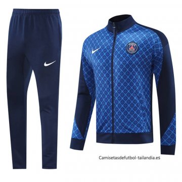 Chandal de Chaqueta del Paris Saint-Germain 2024-2025 Azul
