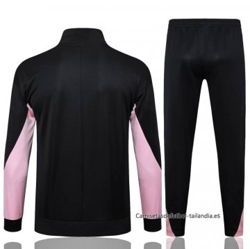 Chandal de Chaqueta del Paris Saint-Germain Jordan 2024-2025 Negro