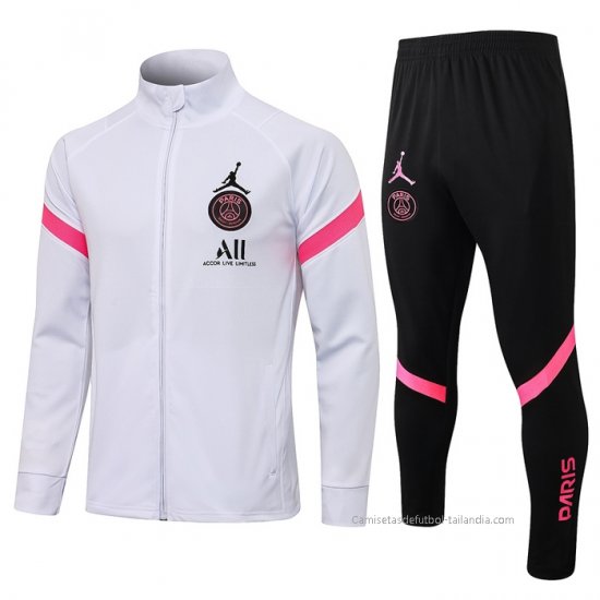 Chandal de Chaqueta del Paris Saint-Germain Nino 2021-2022 Blanco - Haga un click en la imagen para cerrar