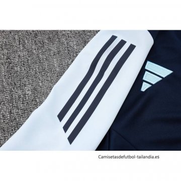 Chandal de Chaqueta del Real Madrid 2024-2025 Azul Oscuro