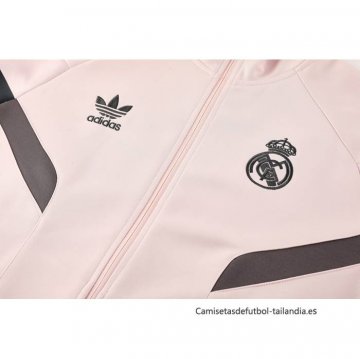 Chandal de Chaqueta del Real Madrid 2024-2025 Rosa