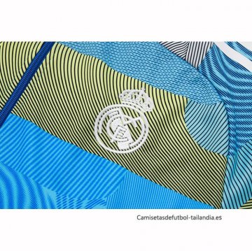 Chandal de Chaqueta del Real Madrid 2025-2026 Azul Verde