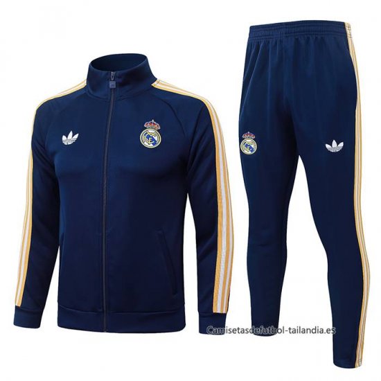 Chandal de Chaqueta del Real Madrid Nino 2026-2027 Azul - Haga un click en la imagen para cerrar