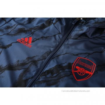Chandal de Rompevientos del Arsenal 2021 Azul
