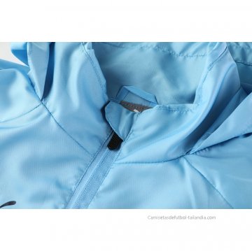 Chandal de Rompevientos del Manchester City 2021 Azul