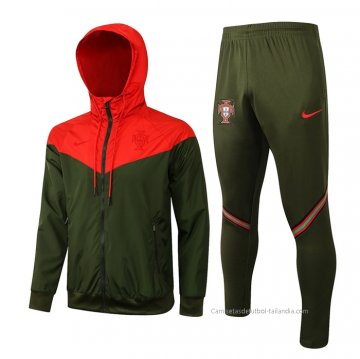 Chandal de Rompevientos del Portugal 2021-2022 Verde Chandal de Rompevientos del Portugal 2021-2022 Verde