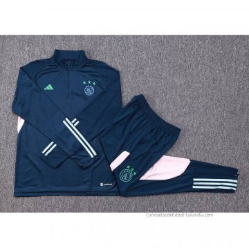 Chandal de Sudadera del Ajax 2023-2024 Azul
