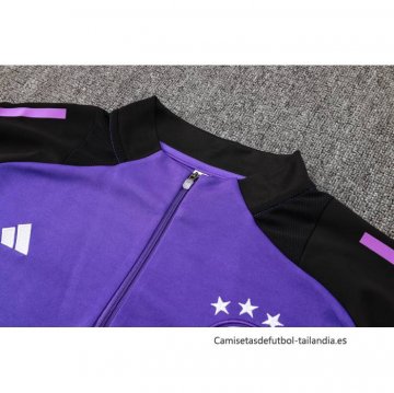 Chandal de Sudadera del Alemania 2024-2025 Purpura