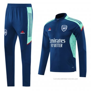 Chandal de Sudadera del Arsenal 2021-2022 Azul