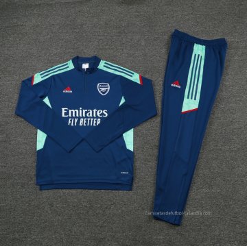 Chandal de Sudadera del Arsenal 2021-2022 Azul