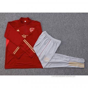 Chandal de Sudadera del Arsenal 2023-2024 Rojo