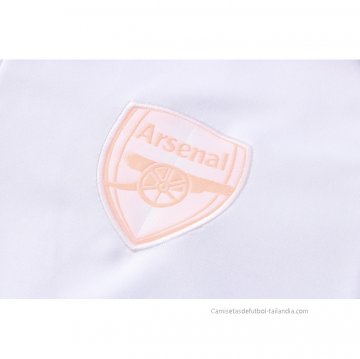 Chandal de Sudadera del Arsenal 2021-2022 Blanco