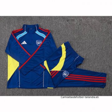 Chandal de Sudadera del Arsenal Nino 2025-2026 Azul