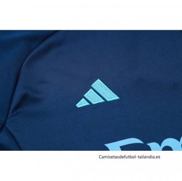 Chandal de Sudadera del Arsenal Nino 2024-2025 Azul