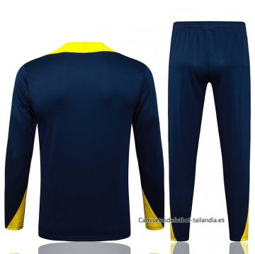 Chandal de Sudadera del Atletico Madrid Nino 2025-2026 Azul