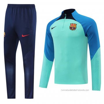 Chandal de Sudadera del Barcelona 2022-2023 Verde