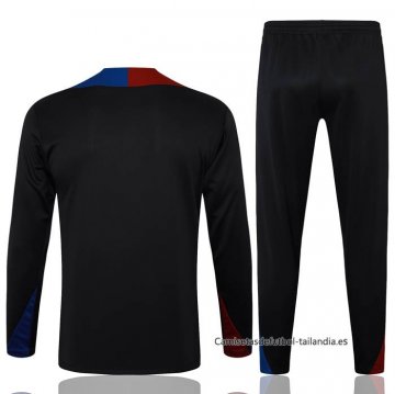 Chandal de Sudadera del Barcelona 2024-2025 Negro