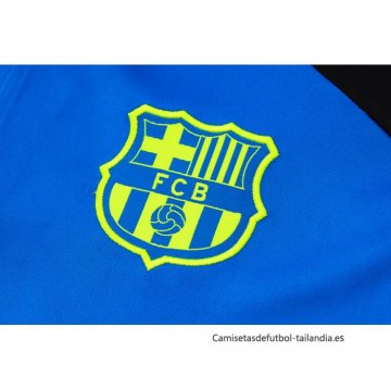Chandal de Sudadera del Barcelona Nino 2024-2025 Azul