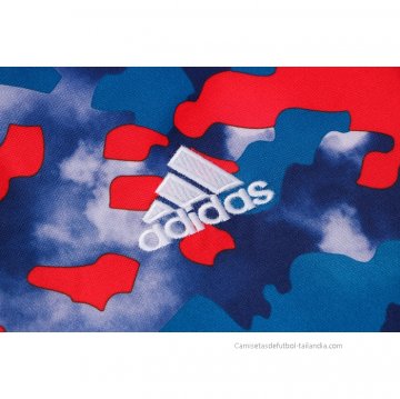 Chandal de Sudadera del Bayern Munich 2021 Azul y Rojo
