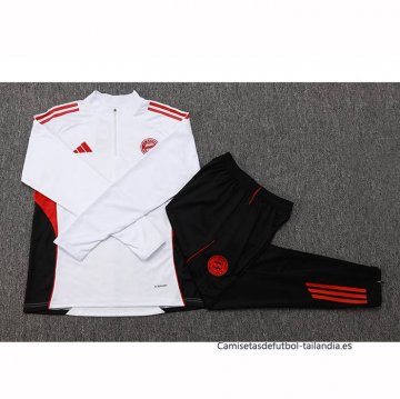 Chandal de Sudadera del Bayern Munich Nino 2025-2026 Blanco