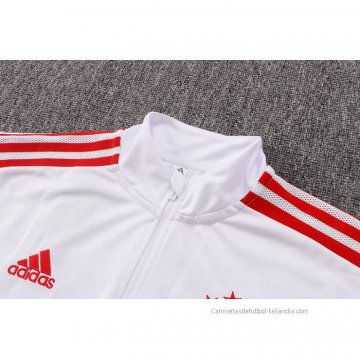 Chandal de Sudadera del Bayern Munich Nino 2022-2023 Blanco