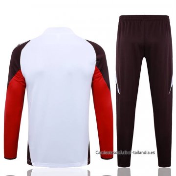 Chandal de Sudadera del Bayern Munich Nino 2024-2025 Blanco