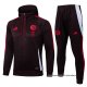 Chandal de Sudadera del Bayern Munich Nino 2024-2025 Rojo Oscuro