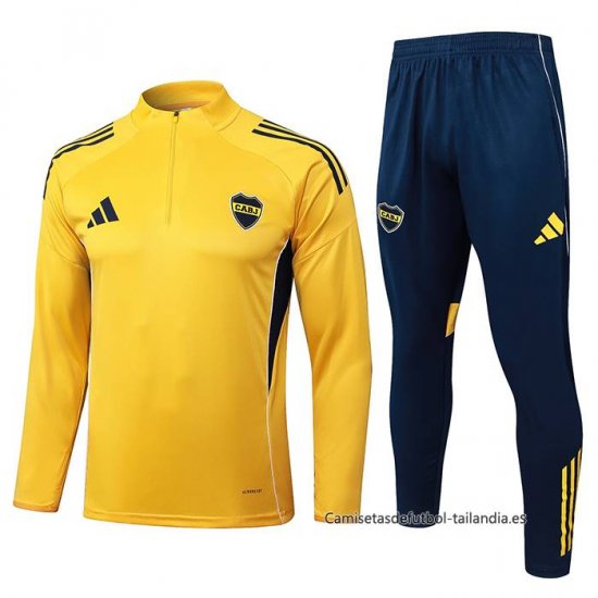 Chandal de Sudadera del Boca Juniors 2025-2026 Amarillo - Haga un click en la imagen para cerrar
