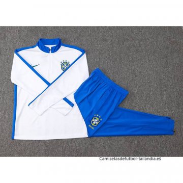 Chandal de Sudadera del Brasil 2024-2025 Blanco