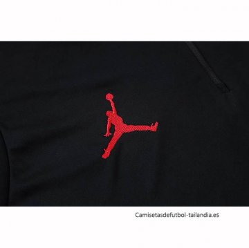 Chandal de Sudadera del Brasil 2026-2027 Negro Rojo