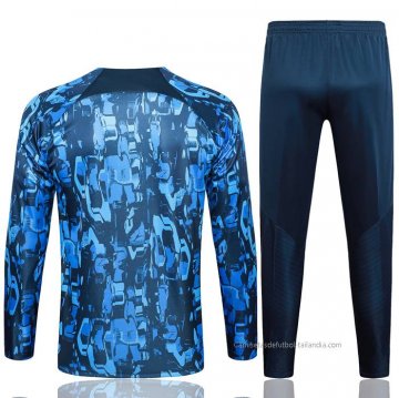 Chandal de Sudadera del Chelsea 2023-2024 Azul